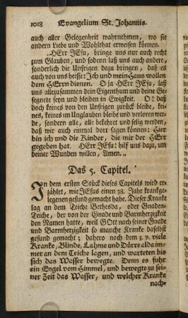 1018-1050, Das 5. Capitel