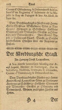 Der Nordburgische Stam[m]
