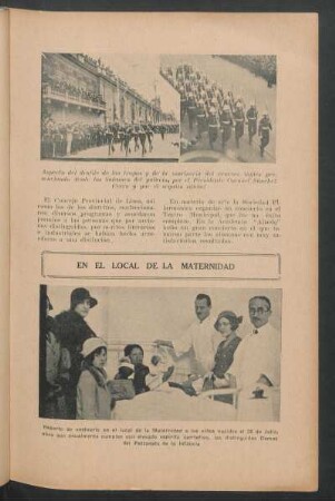 En el Local de la Maternidad