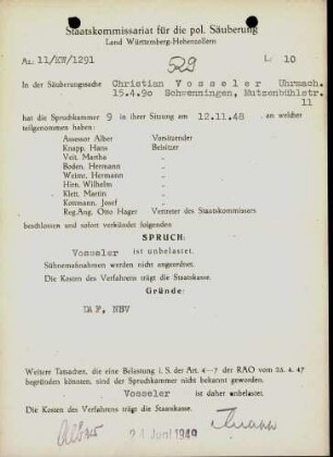 Vosseler, Christian