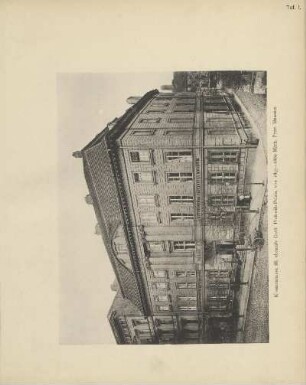 Klosterstrasse 68, ehemals Gräfl. Podewils-Palais, von 1875-1880. Märk. Prov. Museum