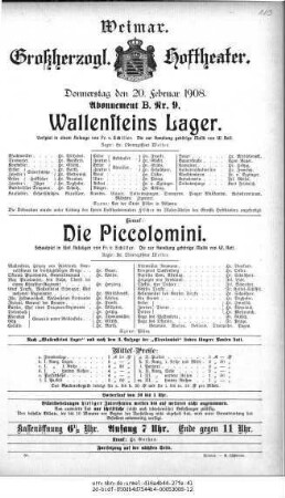 Wallensteins Lager