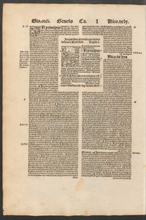 Incipit liber Genesis qui dicitur hebraice Breschith.