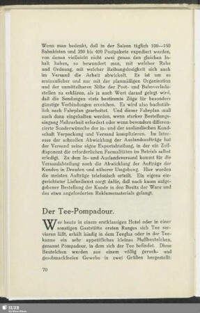 Der Tee-Pompadour