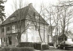 Dresden-Neustadt, Charlottenstraße 12. Villa (um 1935). Straßenansicht