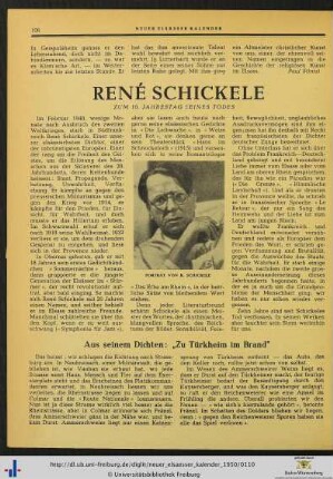 René Schickele.