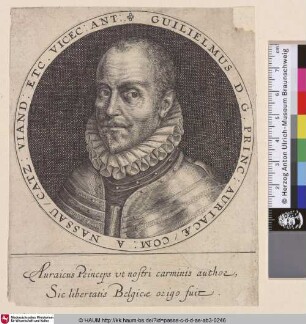 Guilielmus D.G. Princ: Auriacae [Willem van Oranje-Nassau]