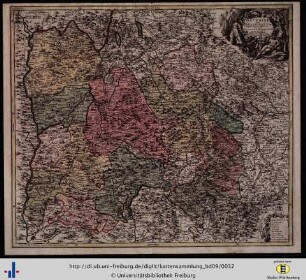 Dauphine sive Delphinatus superior et inferior nec non Ducatus Sabaudiae pars maxima.