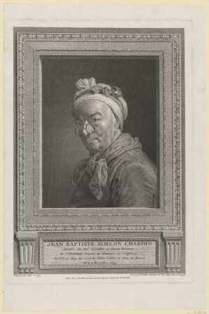 Bildnis des Jean Baptiste Simeon Chardin