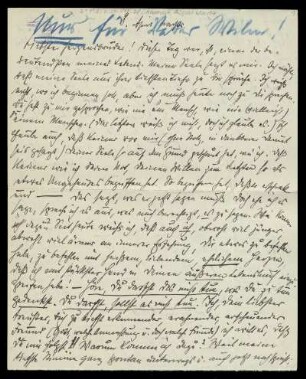 Brief von August Wilhelm Albrecht an Wilhelm Schwaner