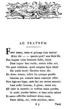 AD FRATREM.