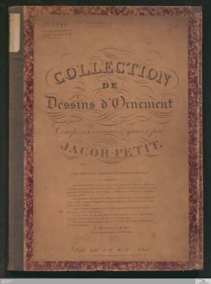 Collection de dessins d'ornement