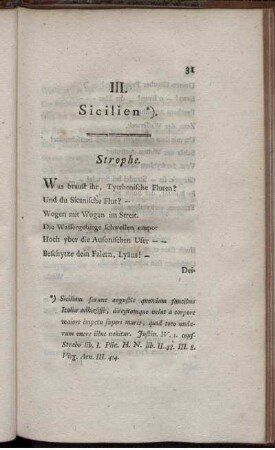 III. Sicilien