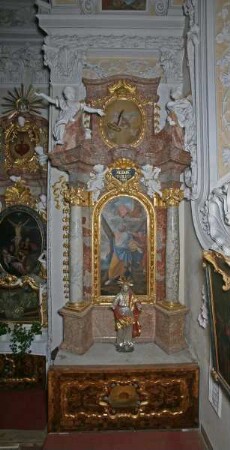 Seitenaltar des heiligen Andreas