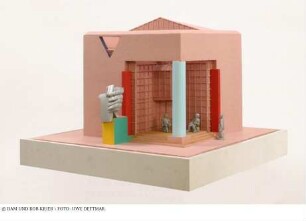 Haus Dickes - Modell des Gesamtgebäudes