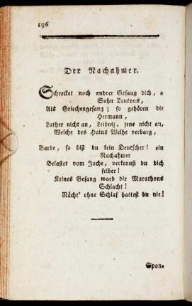 Der Nachahmer