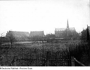 Kloster Doberan, Ansicht des ehemaligen Zisterzienserklosters von Süden