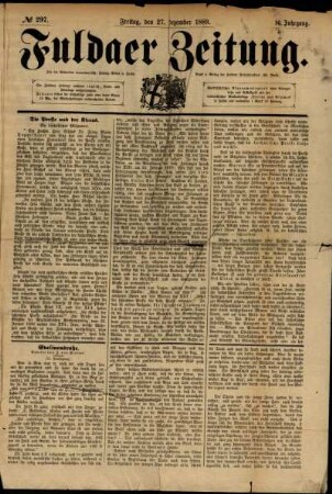 Ausgabe vom Freitag, den 27. Dezember 1889.