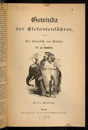 Titelblatt mit Illustration