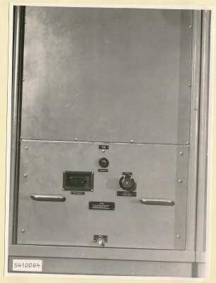 10-kW-UKW-Rundfunksender Typ Nr. G 506, Schrank 3 unten, Foto 1954