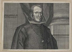 Bildnis des Philippus IV., König von Spanien