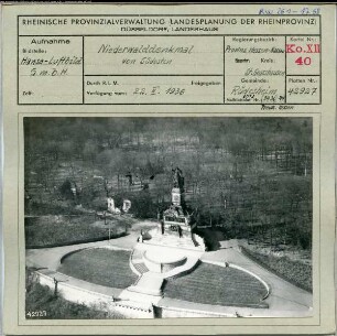 Niederwalddenkmal, Denkmal