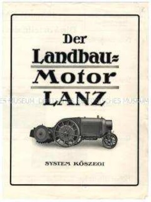 Landbau-Motore