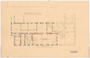 Reichsministerium für Ernährung und Landwirtschaft, Berlin-Mitte Umbau und Erweiterung: Umbau: Grundriss OG 1:100