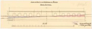 Kranken- und Siechenhaus, Brüssow Vorentwurf: Geländeschnitte 1:50