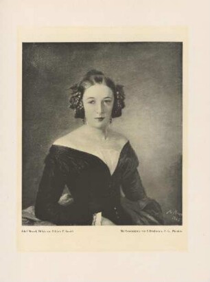 Bildnis von Fräulein F. Arnold