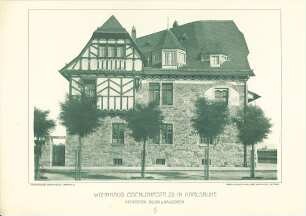 Billing, Hermann; Karlsruhe, Eisenlohrstr. 23; Haus Billing (Simon) - Außenansicht