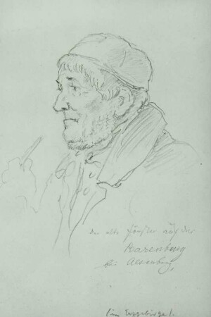 Der alte Förster auf der Bärenburg