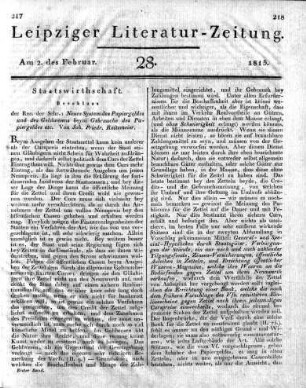 1815-02-02 : 28. Stück