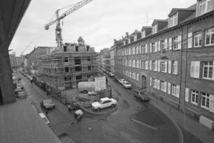 Richtfest für das Studentenwohnheim Ecke Zähringerstraße/Brunnenstraße