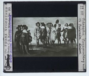 Martinez Versammlung von 14 Personen (Paris Louvre INV 943)