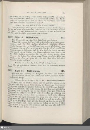 114. 1522, März 6. Wittenberg
