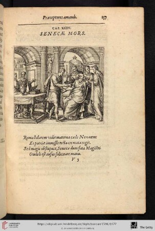 Cap. XXXV. Senecae mors