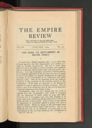 Vol. IV. January 1903. No. 24.