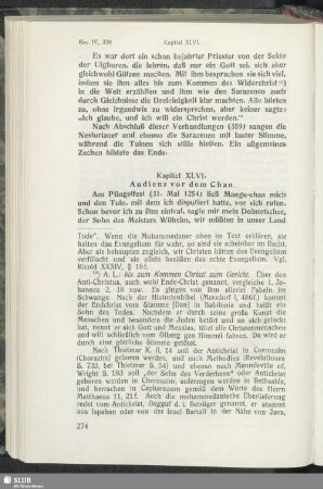 Kapitel XLVI. Audienz vor dem Chan