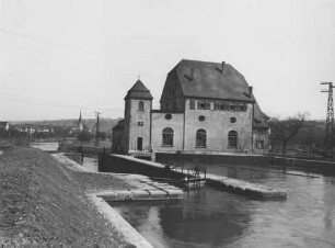 Altes Kraftwerk und Kahnschleuse Besigheim/Neckar
