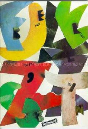 Programmheft zum Jazzfestival in Berlin 1993