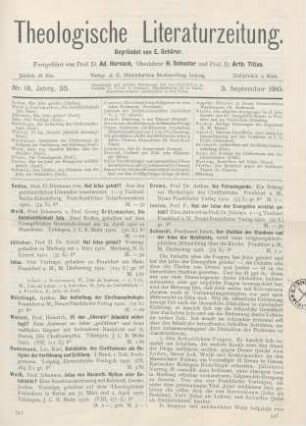 545-552 [Rezension] Weinel, Heinrich, Ist das „liberale“ Jesusbild widerlegt?