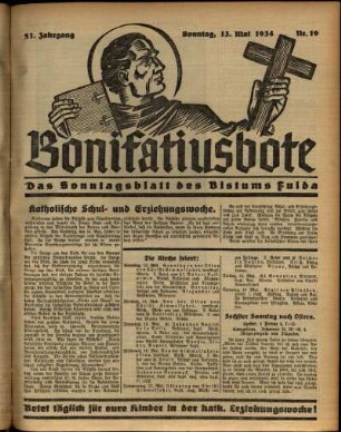 Ausgabe vom Sonntag, den 13. Mai 1934.