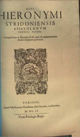 Opera omnia quae repiri potuerunt, 3 (1602)