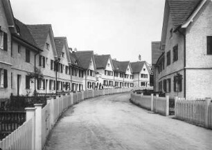 Am Dorffrieden, Straßenansicht, um 1910