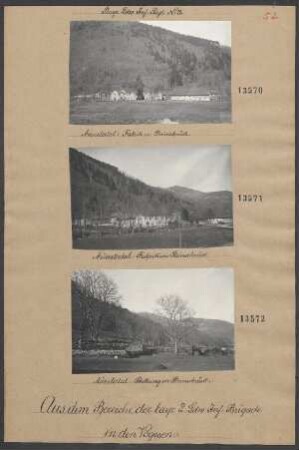 Münstertal: Stellung in Steinabrück