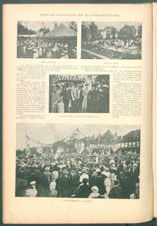 Fiestas francesas en el parque Lezama