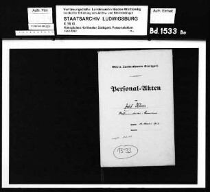 Kloos, Josef; Maschinenarbeiter; ausgesch.: 1944