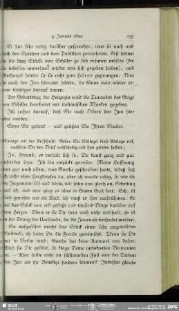 Caroline von Schelling an August Wilhelm von Schlegel, Jena, 04.01.1802