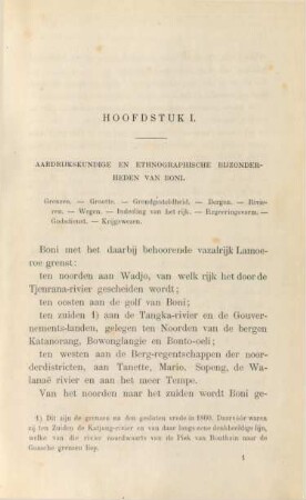 Hoofdstuk I. Aardrijkskundige en ethnographische bijzonderheden van Boni